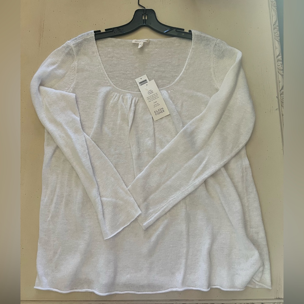 🆕 Eileen Fisher Linen Sweater 🆕